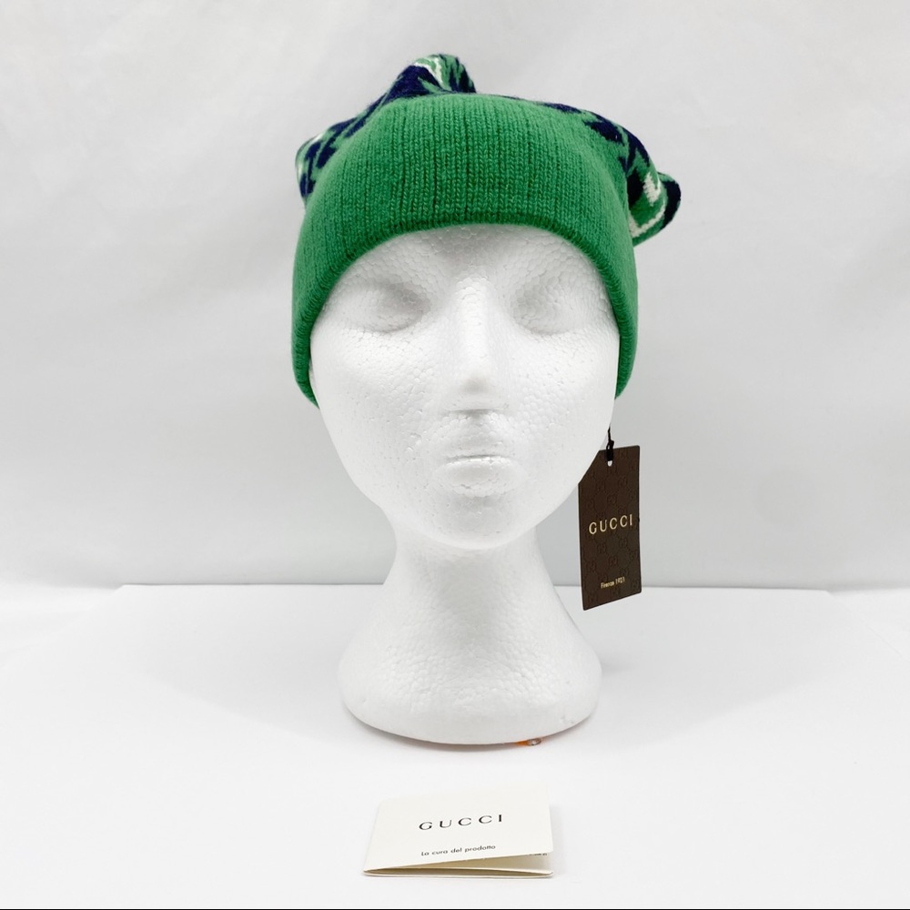 Gucci Zaggede Wool Beanie Hat - Picture 10 of 15